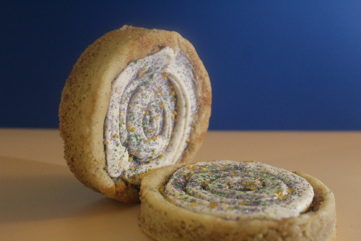 Mardi Gras Cookie